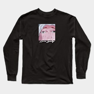 Aesthetic Crying Girl Long Sleeve T-Shirt